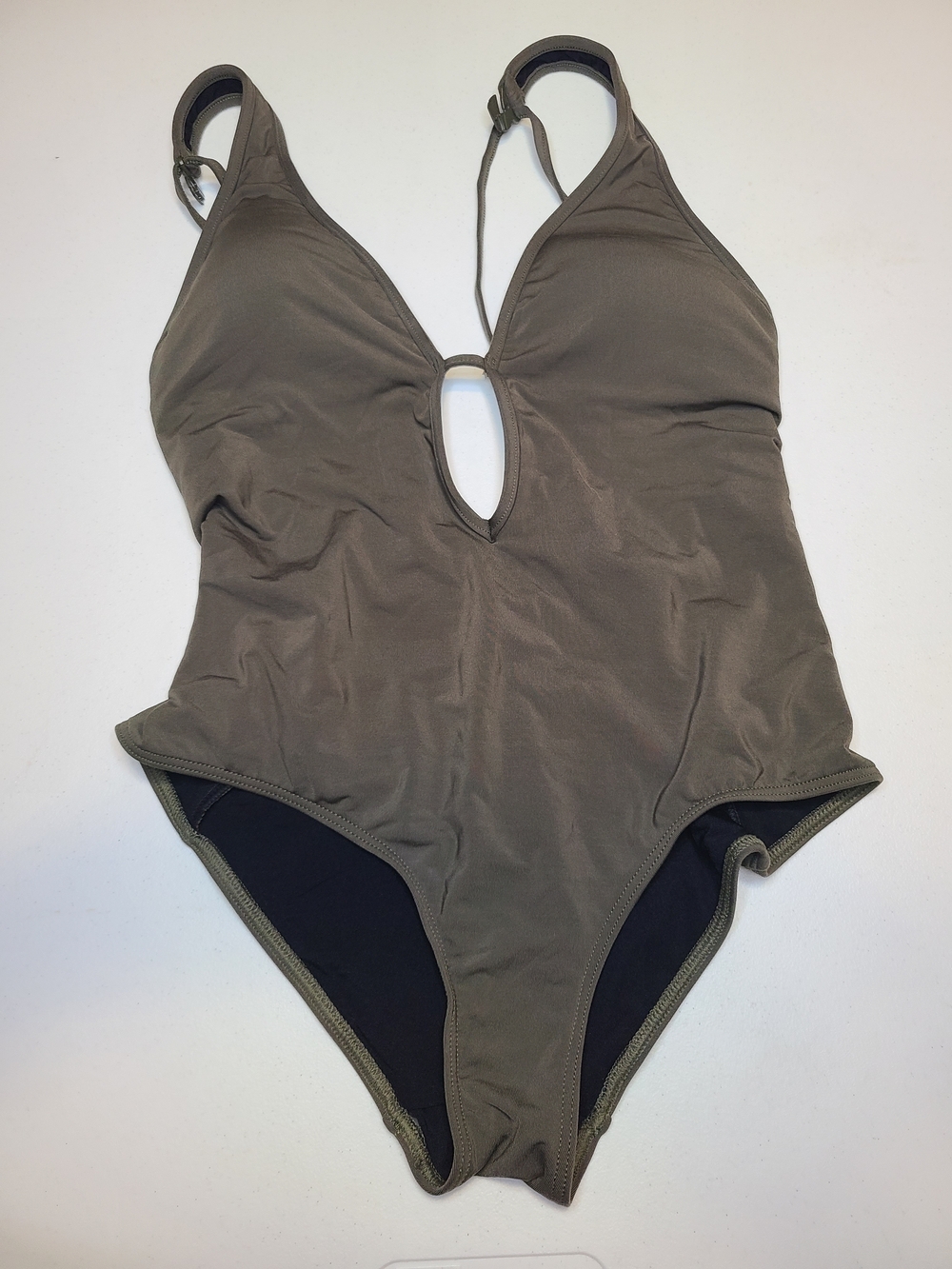 Jets by Jessika Allen Olive One-Piece Swimsuit
